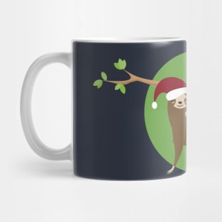 Santa Sloth Mug